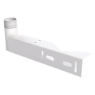 Herraje para Lámpara de Obstrucción / Acero Galvanizado / Pintura Electrolítica Blanca / Fijación 7/8' a 1-1/4' / Compatible STZ30 STZ35 STZ45