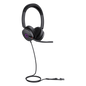 Auriculares UC con Cable / Cancelación de Ruido Activa Híbrida / USB-C con Adaptador USB-A / Certificación Microsoft Teams / 4 Micrófonos / 20 Hz - 20 kHz