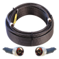 Jumper Coaxial con Cable Wilson-400 | Conector N Macho en los Extremos | 30.48 Metros (100 Pies) de Longitud