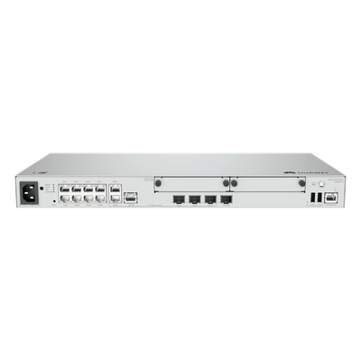 Router Empresarial / LAN: 1 SFP+ & 8×GE / WAN: 1 × SFP+ & 2×GE / 1,200 Usuarios / 128 APs Gestionables / 1,000 Túneles IPsec / 3 Gbps / Firewall NGFW IPS Antivirus