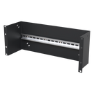 Riel DIN 35 mm / Soporte Rack 19\" / 4U / Acero Resistente / Sujeción por Broche