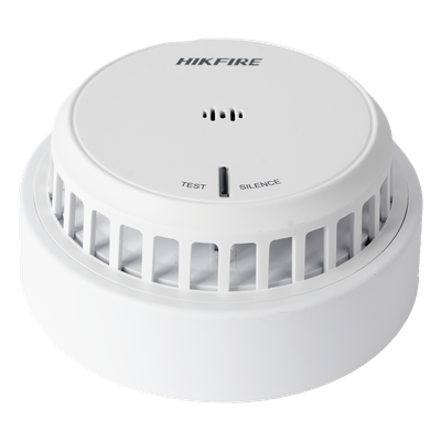 (HikFire) Detector de Humo Óptico Hikvision / Tecnología Avanzada de Detección de Incendios / Alarma Temprana y Fiabilidad Certificada