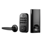 Cerradura Inteligente WiFi / Escáner de Huellas Dactilares / Teclado Numérico / Control por App / 8 Baterías AA / Bloqueo Manual y Automático / Compatible con Puertas 35-55 mm