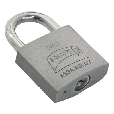 Candado de Hierro Sólido de Alta Resistencia / Gancho Corto / Llave PH-32 para 4 Pernos de Combinación  / Para Condiciones Secas  y Protegidas.