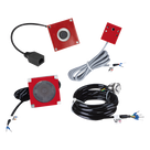 Kit de Accesorios para Intercomunicación / Cámara IP 720p HD / Micrófono Resistente al Agua / Parlante 5W / 8Ω / Botón de Llamada / Plug and Play