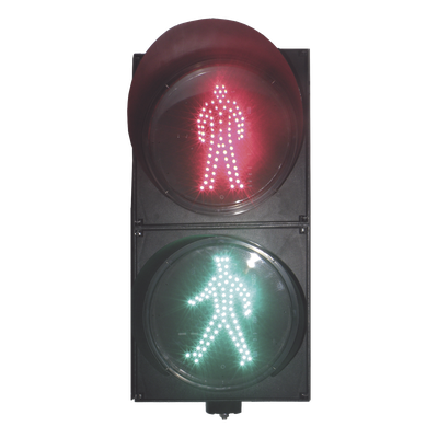 Semáforo Peatonal  Indicador Alto / Siga estático / Diámetro 20 Cms.