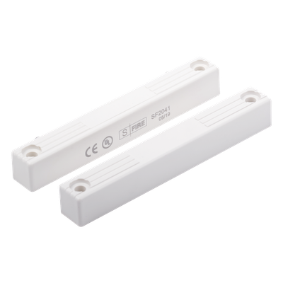 SFIRE SF-2041 / Contacto Magnético Delgado / GAP 70 mm / 12 VCC / NC / Puertas y Ventanas