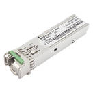 Transceptor SFP Industrial / 1000BASE-BX / WDM 80 km / TX 1550 nm / RX 1490 nm / LC/UPC Simplex / -40~85 °C