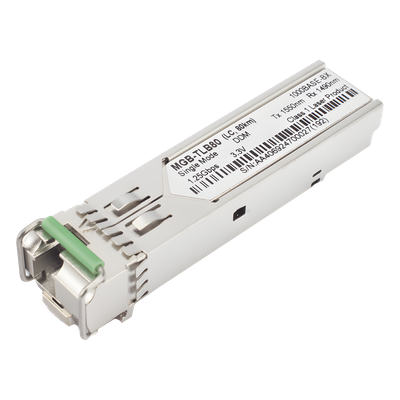 Módulo mini-GBIC SFP-Port 1000BASE-BX (WDM, TX:1550nm) - 80 km (-40~85 grados C)