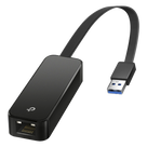 Adaptador de red / USB 3.0 a RJ45 / Gigabit Ethernet 10/100/1000Mbps / Cable plegable / 2.8 x 1.0 x 0.6 in
