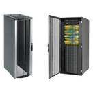 Gabinete Rack / 42 UR / 2000x800x1200 mm / 2500 lb / Acero / Puertas Perforadas / Gestión de Cables