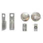 Kit Jaladera / Cerrojo B500P Llave Mariposa / Resbalón Pestillo de Bola Ajustable / Acero Inoxidable y Cromo