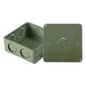Caja Cuadrada y Tapa para Tubería PVC Conduit de 1\".