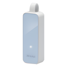Adaptador de red / USB 2.0 a RJ45 / 10/100 Mbps / 71 x 26 x 16.2 mm / 0.23 x 0.09 x 0.05 ft