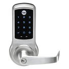 Cerradura Electrónica Autónoma / 500 Usuarios PIN / Grado 1 ANSI/BHMA / Pestillo 70 mm UL 10C / Instalación Cilíndrica 35-45 mm / Z-Wave Compatible