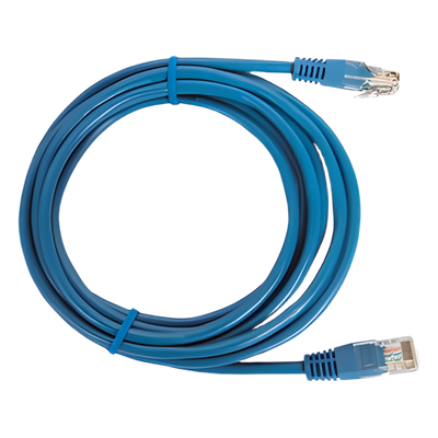 Cable de Parcheo UTP Cat5e / 1 Metro (3.28 Pies) / Azul / RJ45 / 100 Ohm
