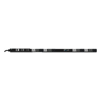 PDU G6 Monitoreable y Switchable (MS) para Distribución de Energía, Enchufe de Entrada IEC 60309 3P+N+E 6h 30A/32A, Con 24 Salidas C13/C15 y 24 C13/C15/C19/C21, de Instalación Vertical, 240 Vca, 32