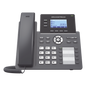 Teléfono IP Grado Operador, 3 líneas SIP con 6 cuentas, 10 botones BLF, puertos Gigabit, codec Opus, IPV4/IPV6 con gestión en la nube GDMS