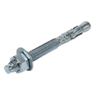 Taquete Tipo Arpón / 3/4\" x 5-1/2\" (19 x 140 mm) / Electro Galvanizado / Con Tuerca Y Rondana