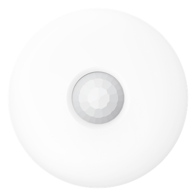 Sensor PIR Dual-Tech de Techo / Cobertura 360° / Rango 12 m (39.4 ft) / 172 Zonas de Detección / PIR + Microondas 24 GHz / Interior