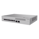 Switch de Acceso Administrable Capa 2 / 8 Puertos Gigabit / 2 Puertos SFP 1/2.5 Gbps / 26 Gbit/s Non-Blocking / Sin Ventiladores / Gestión en la Nube