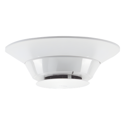 Detector de Calor / Direccionable / Tecnología SK / Incluye Base / 87 °C / Color Blanco