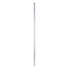 Poste de Esquina para Cerco Eléctrico / Acero Galvanizado G60 / 1.20 m (3.9 ft) / 5 Perforaciones / 1\" Diámetro