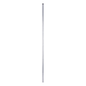 Poste de Esquina / Tubo Galvanizado G60 / 1.20 m (3.9 ft) / 5 Perforaciones / 1\" Diámetro / Para Cerco Eléctrico