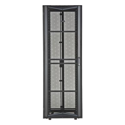Gabinete FlexFusion para Centros de Datos, 45 UR, 800 mm de Ancho, 1200 mm de Profundidad, Fabricado en Acero, Color Negro
