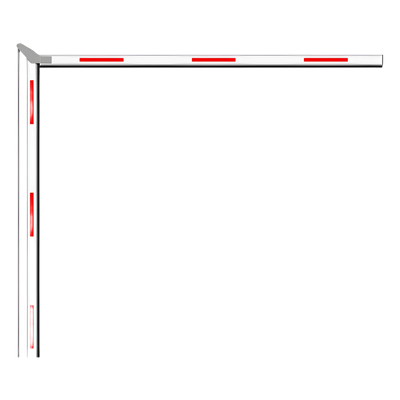 Brazo Articulado 3 mts (1.5+1.5) para Barreras Hikvision Serie DSTMG520 / Requiere Enganche Articulado