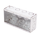 Caja Multigang de 4 Gangs,/ Profundidad de 2-1/2\"/ 20 TKO (1/2\"- 3/4\").