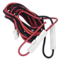 Arnés de Corriente para Radios Móviles / 13.8 V / 20 A / 25 W Ampliable a 60 W / Cable 3 m (9.8 ft) / Calibre 14 AWG / Doble Fusible