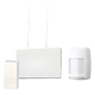 Kit inalámbrico de arranque con receptor, contactos magnéticos y detector de movimiento PIR para panel de alarma Honeywell serie Vista