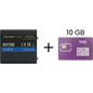 Router Industrial 4G LTE / Cat 4 150 Mbps / Wi-Fi 2.4 GHz / -40°C a 75°C / Gestión RMS / Kit con SIM 10GB Anual