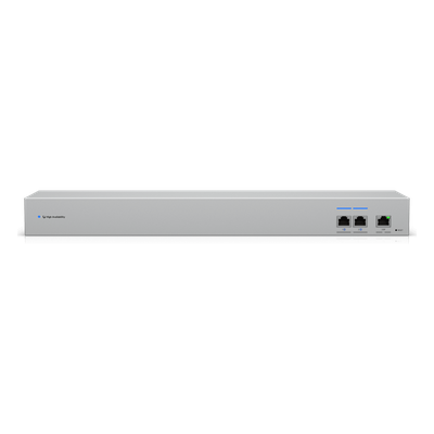UniFi USW-WAN – Switch WAN Capa 2 con 3 Puertos RJ45 10 GbE y 1 Puerto RJ45 GbE y Alimentación CA Redundante para Alta Disponibilidad con UniFi Gateways en Modo Shadow (Rack 1U)