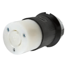 Conector Industrial con Bloqueo de Media Vuelta / 20 A 250 V CA / 2 Polos 3 Hilos / NEMA L6-20R / Interior Seco / -40°C a 75°C