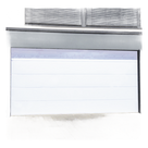 Puerta de Garage / Línea Central / Aislada / Estilo Americano / 10×9 pies (3.05×2.74 m) / Poliuretano 43 mm / Calibre 26 / 5 Secciones