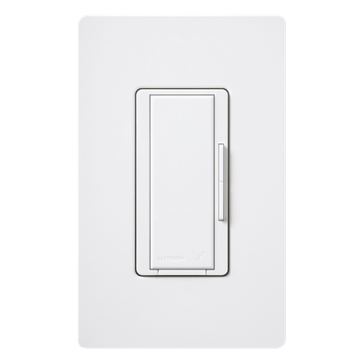 Atenuador remoto Maestro para control multi-ubicación de un atenuador principal RadioRA 2, 120 V, cableado convencional de 3 y 4 vías, color blanco