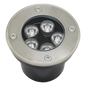 Luminario Empotrar en Piso / Uso en Exterior IP66 / Multivoltaje 110-240V~ 60Hz / Temperatura de Color 6500K  / Ángulo de Luz 36° / Aleación de Aluminio y Vidrio Templado / No Dimeable