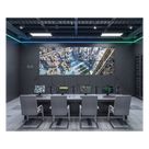 Kit Videowall 3x2 / 6 Pantallas 55\" Full HD / Decodificador 16CH 4K / Base de Piso / Hikvision