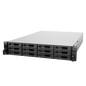 Unidad de Expansión Synology RX1225RP | 12 Bahías para Unidades 3.5\" y 2.5\" SATA HDD/SSD | Intercambio en Caliente | Fuente de Alimentación Redundante | Compatible con Synology DSM .
