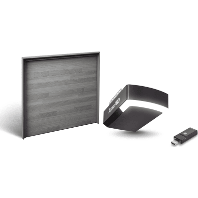 Kit Puerta de Garage 9x8 Pies / Insulada 43 mm / Motor FS1000M 1/2 HP / Interfaz WiFi ACCESSWIFI / Incluye 3 Controles