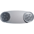 Luminaria de Emergencia LED / Doble Cabezal Ajustable / 230-430 Lúmenes / 120-277V Dual Voltage / 90 Minutos Autonomía / ABS 5VA Retardante de Llama