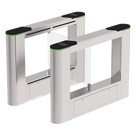 Barrera abatible peatonal / Acero inoxidable / Acrílico / 1 carril / 2 millones ciclos / AC 110-240V / -28°C a 60°C