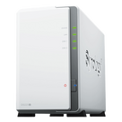 NAS de 2 Bahías / CPU 4 Núcleos 1.7 GHz / 1 GB DDR4 / LAN 1GbE / USB 3.2 Gen 1 / RAID 0, 1, JBOD, SHR