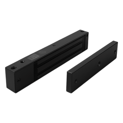 Chapa magnética 600 lbs con LED Ultra-brillante Color negro / Libre de Magnetismo Residual / Sensor de estado de la placa/ Color Negro