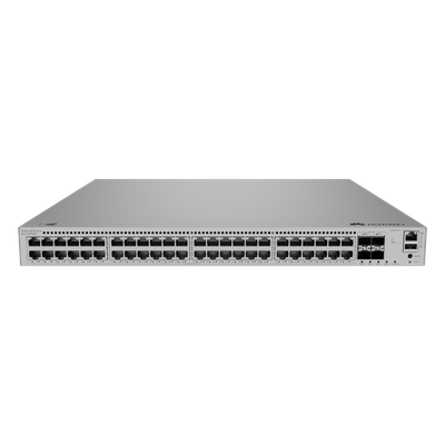 Switch eKit Distribución/Core MultiGigabit PoE+ Capa 3 / 48 puertos PoE+ 2.5 Gbps + 4 SFP+ / iStack / PoE Perpetuo (360 W) / Libre de Licenciamiento