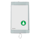 Módulo Asistencial para Baño Hospitalario / Tirador de Alarma y Botón Cancelación / IP65 / RS485 / 12 V / Compatible NX0019/B, NX1021, NX0015