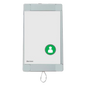 Módulo Asistencial para Baño Hospitalario / Tirador de Alarma y Botón Cancelación / IP65 / RS485 / 12 V / Compatible NX0019/B, NX1021, NX0015
