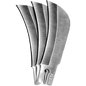 Cuchilla de Repuesto Tipo Hawkbill / Acero Inoxidable 440A / Paquete de 3 Unidades / Para Navaja Multiusos 44218